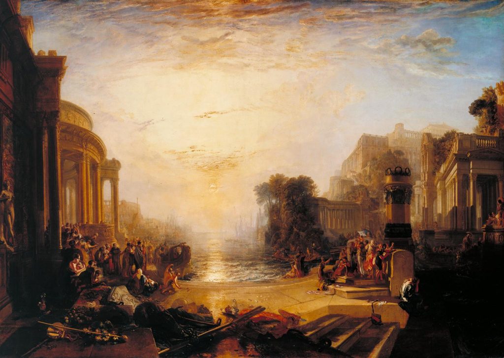 Joseph Mallord William Turner - Il declino dell'impero di Cartagine